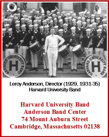 Anderson Band Center, Harvard University Band